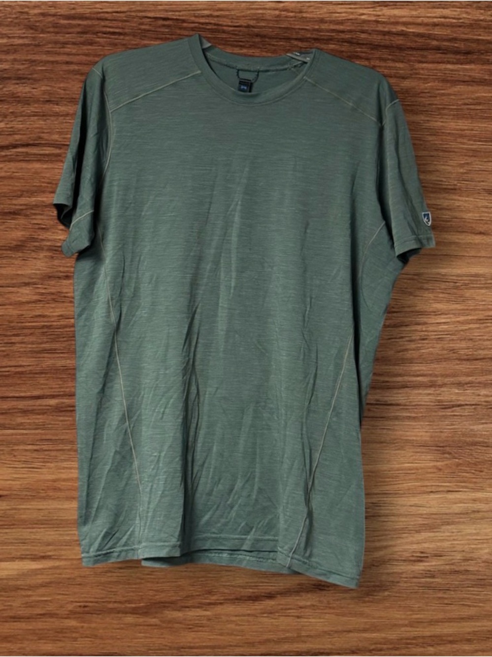 EUC  KÜHL Valiant Short-Sleeve Merino Wool Blend T-Shirt